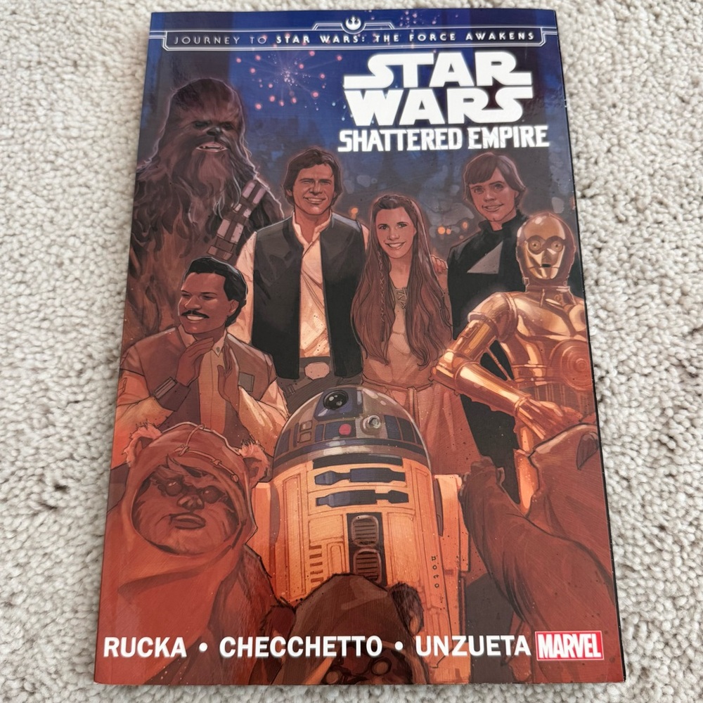 Star Wars Comic Book Trade Paperback Shattered Empire